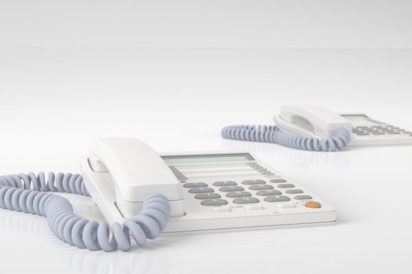 コールセンターの電話